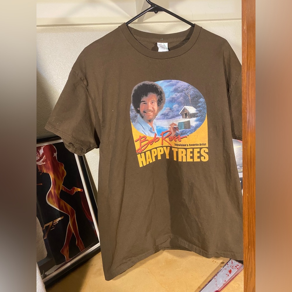 Bob Ross Happy Trees Tee